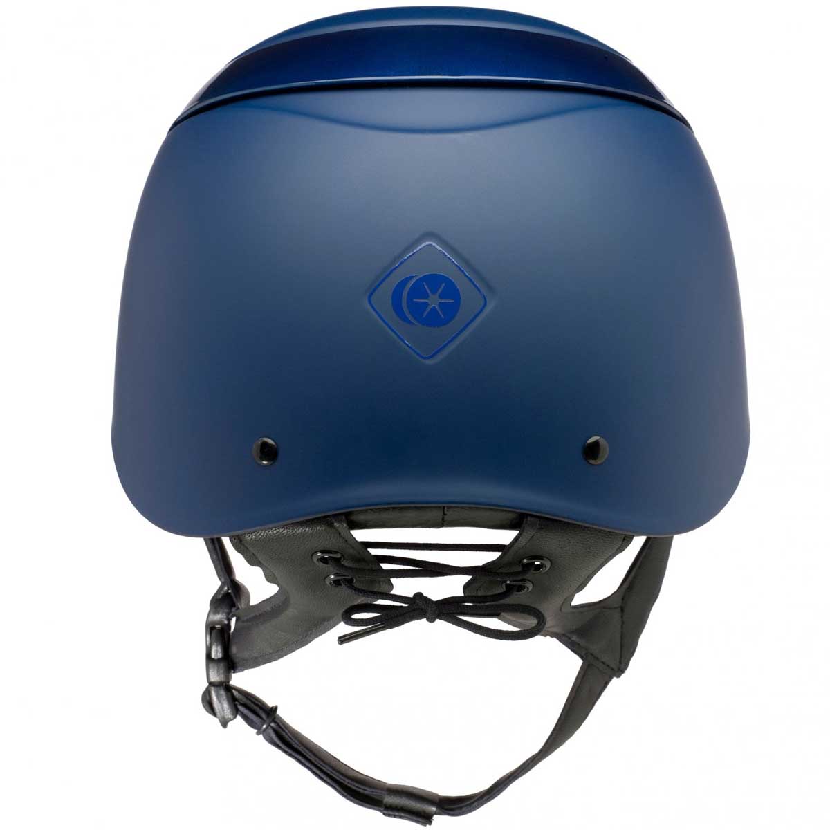 CHARLES OWEN Luna Riding Hat - Navy Matt & Navy Gloss