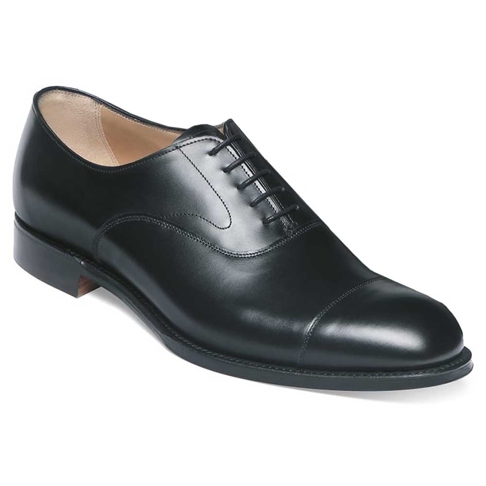 CHEANEY Shoes - Mens Alfred Leather Sole - Black Calf