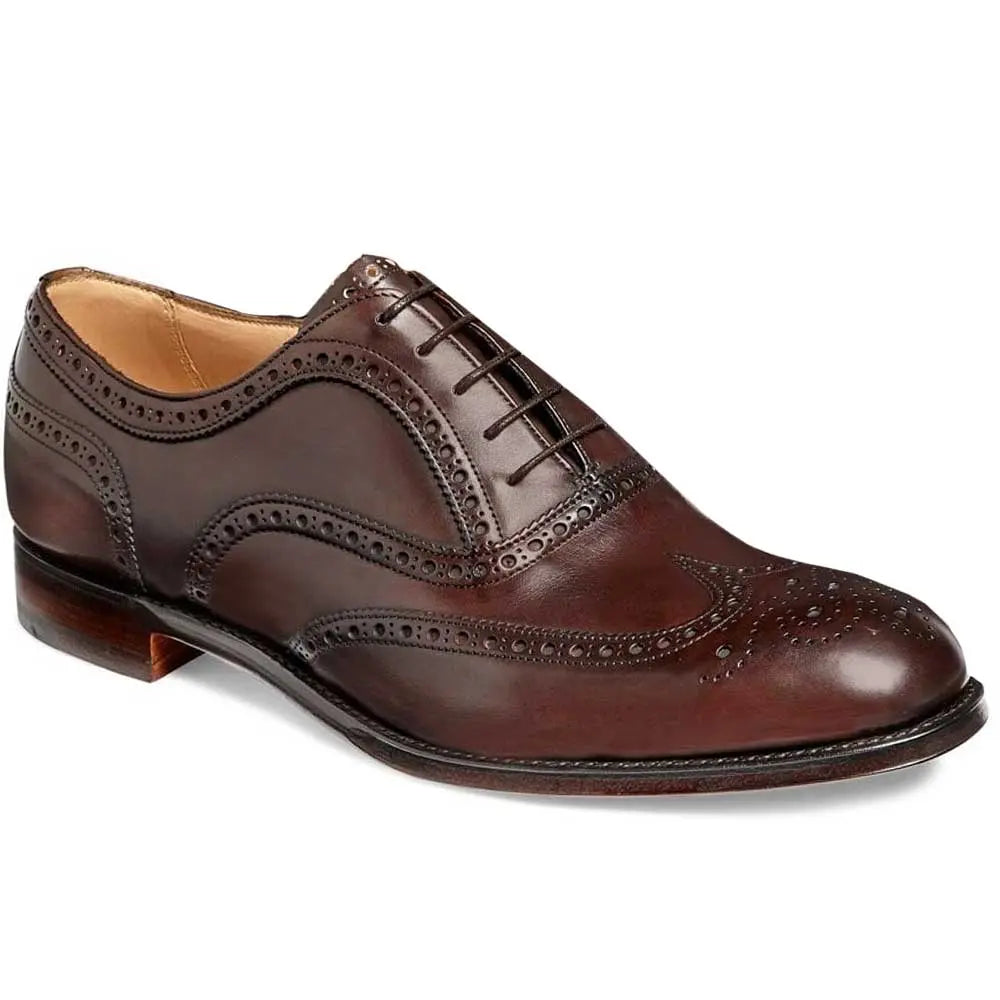 Cheaney - Arthur III Brogue Shoes Mocha