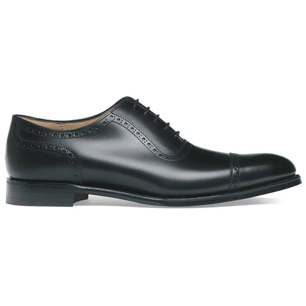 Cheaney - Fenchurch Leather Sole Oxford Shoes Black