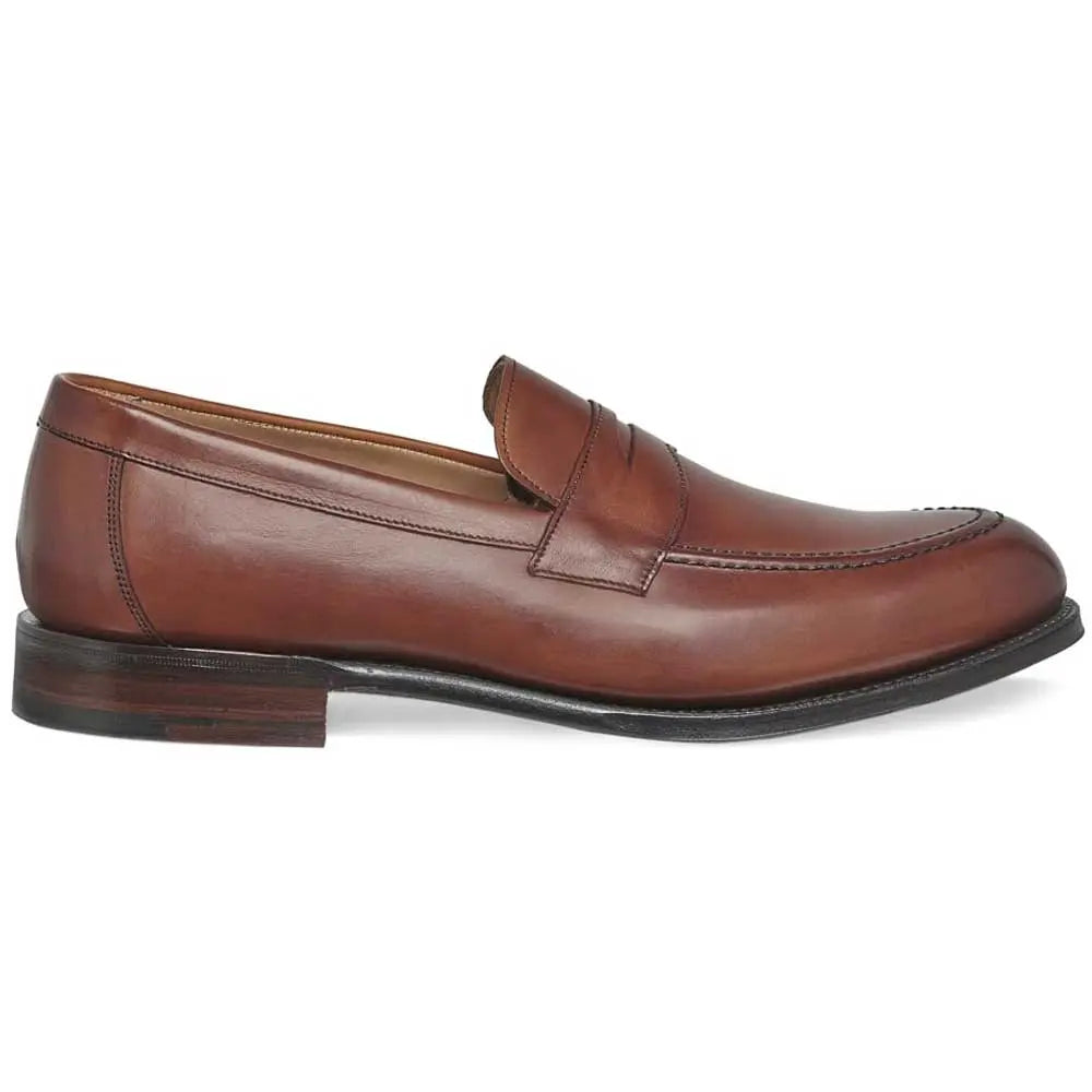 CHEANEY Shoes - Hadley Penny Loafer - Dark Leaf Calf Cheaney Shoes