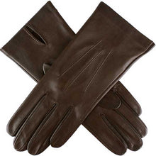 Load image into Gallery viewer, Dents Ladies - Joanna Silk Unlined Leather Gloves - Mocca
