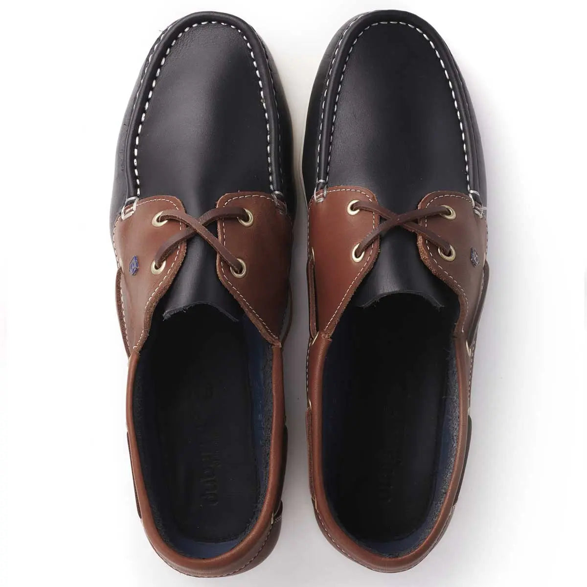 DUBARRY Deck Shoes - Men's Admirals - Navy / Brown