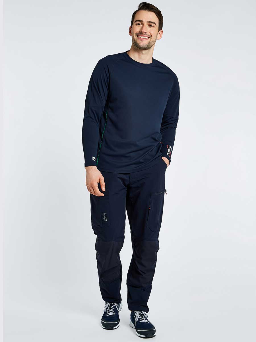 DUBARRY Ancona Unisex Long-Sleeved Technical T-Shirt - Navy