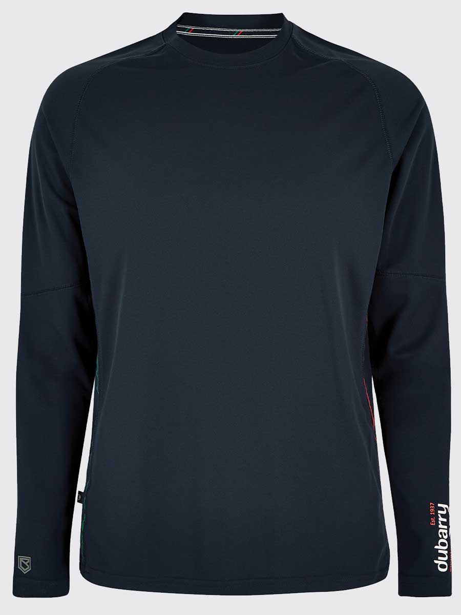 DUBARRY Ancona Unisex Long-Sleeved Technical T-Shirt - Navy
