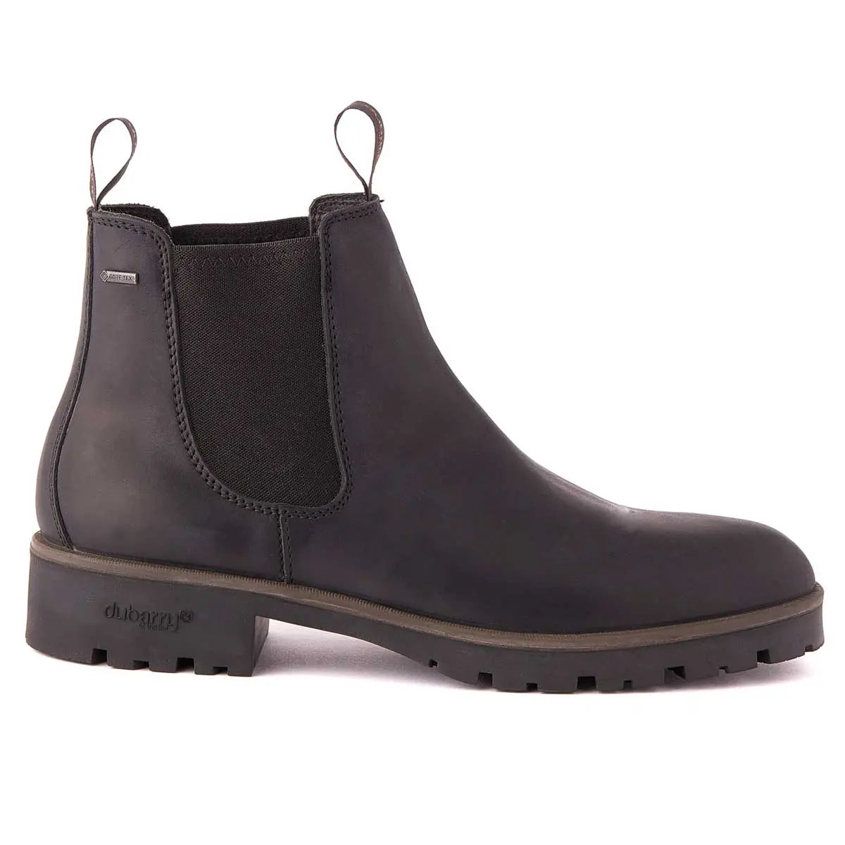 DUBARRY Antrim Chelsea Boots - Mens Gore-Tex Leather - Black