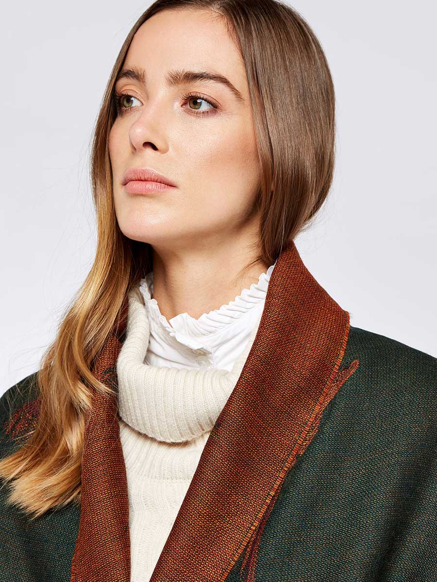 DUBARRY Birchdale Ladies Wool Stole - Ivy