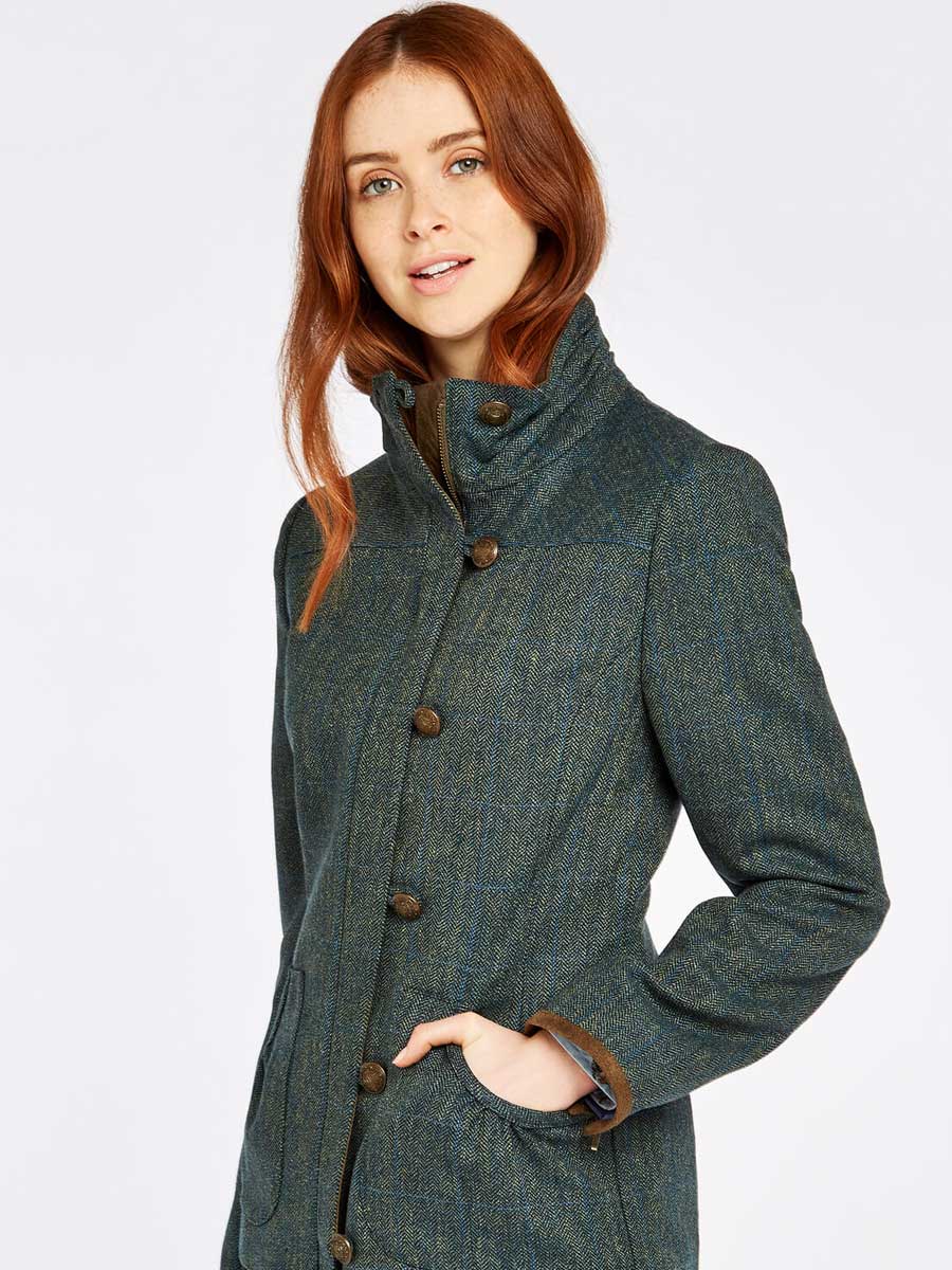 DUBARRY Bracken Ladies Tweed Jacket - Mist