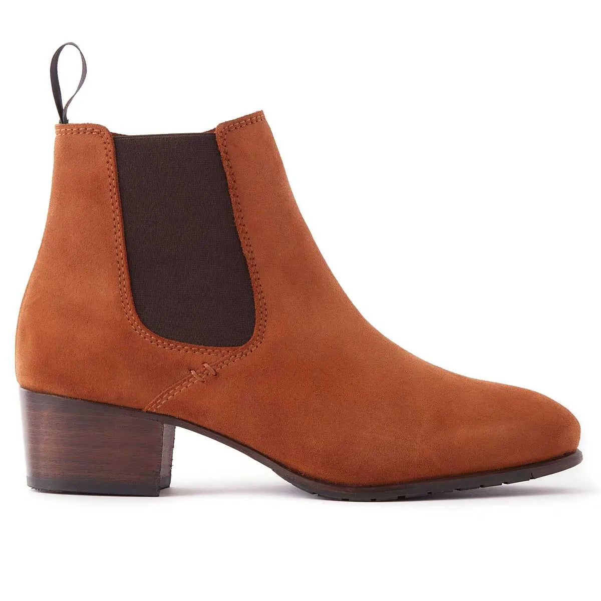 DUBARRY Bray Chelsea Boots - Ladies - Camel Suede Dubarry