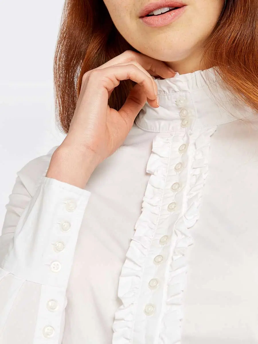 DUBARRY Chamomile Ladies Shirt - White Dubarry