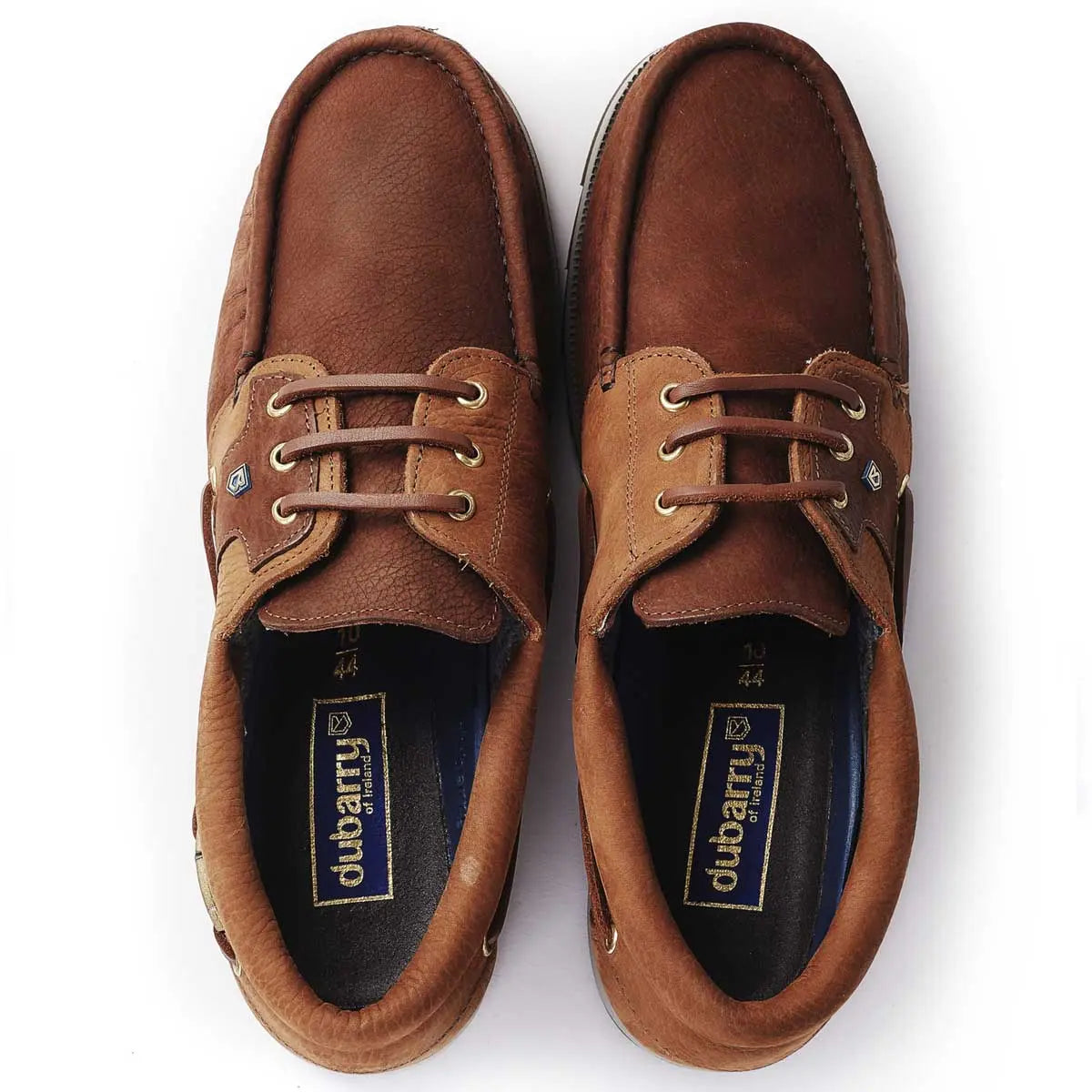 DUBARRY Clipper Deck Shoes - Men's Gore-Tex - Brown Nubuck Dubarry