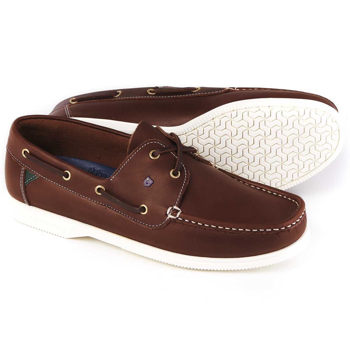 DUBARRY Men's Admirals Deck Shoes - Brown