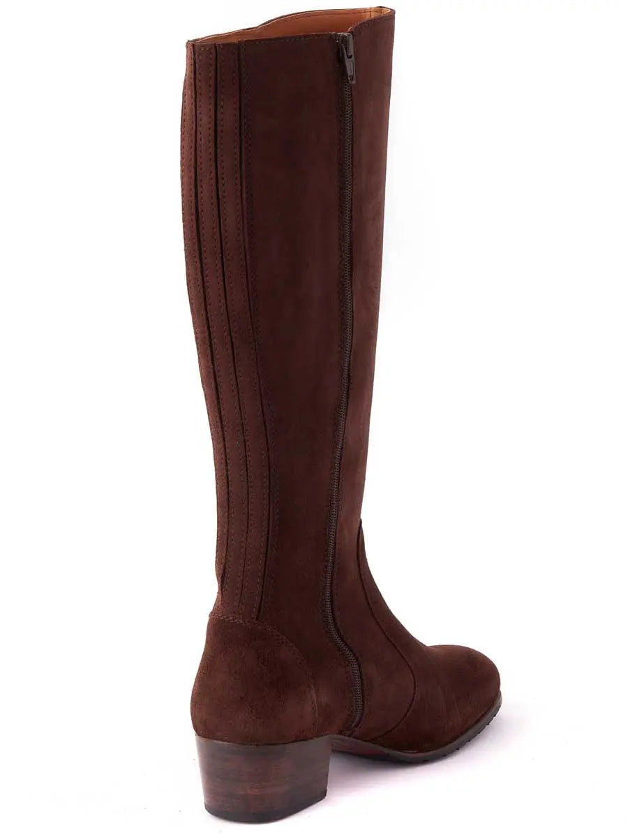 DUBARRY Downpatrick Boots - Ladies Knee High - Cigar Suede
