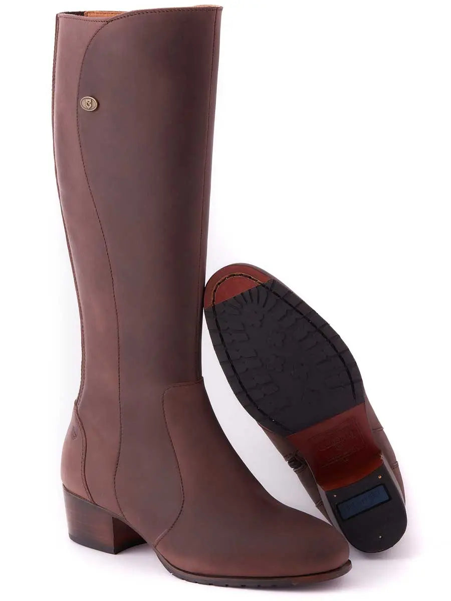 DUBARRY Downpatrick Boots - Ladies Knee High - Leather - Old Rum