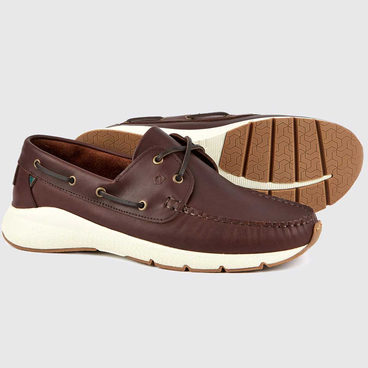 DUBARRY Dungarvan Lightweight Deck Shoes - Mahogany Dubarry