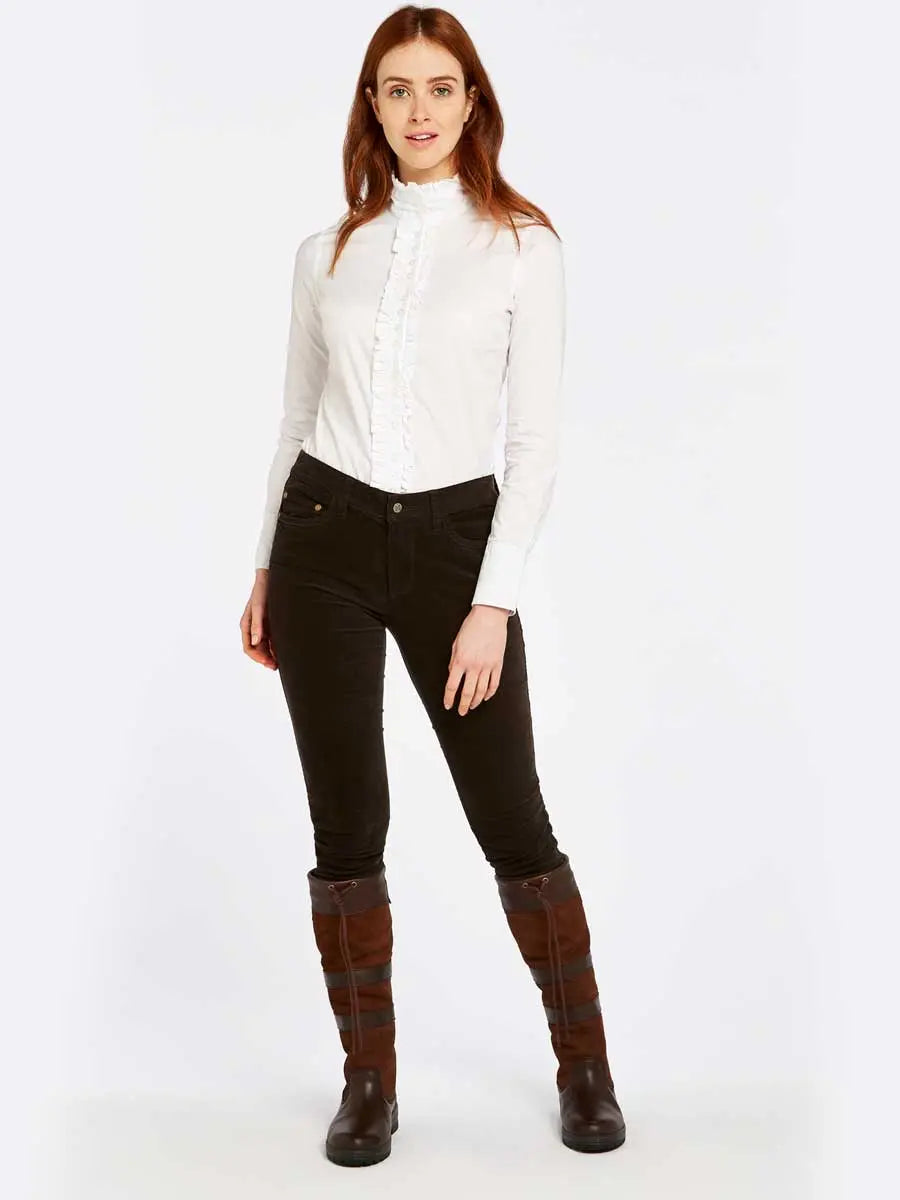 DUBARRY Honeysuckle Ladies Skinny Pincord Jeans - Bourbon