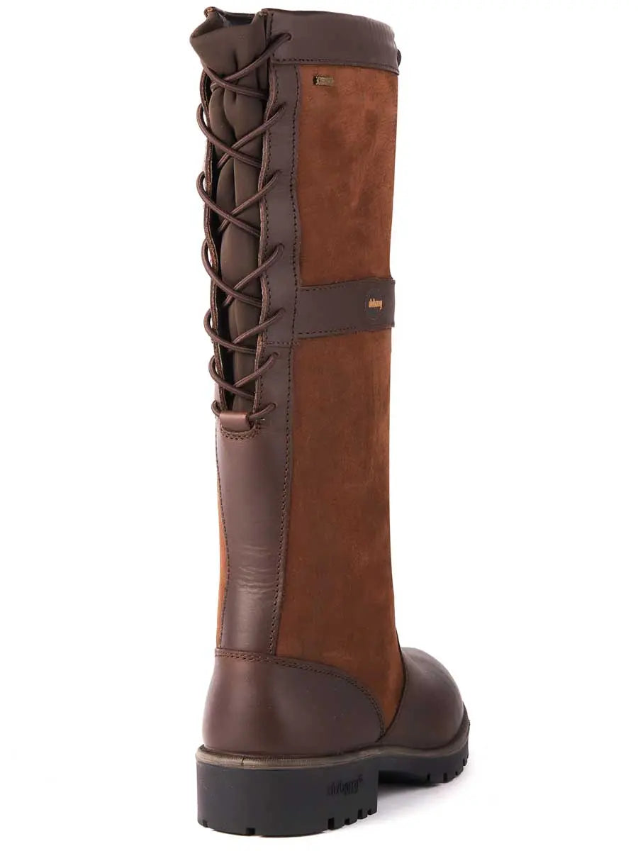 DUBARRY Glanmire Boots - Ladies Waterproof Gore-Tex Leather - Walnut