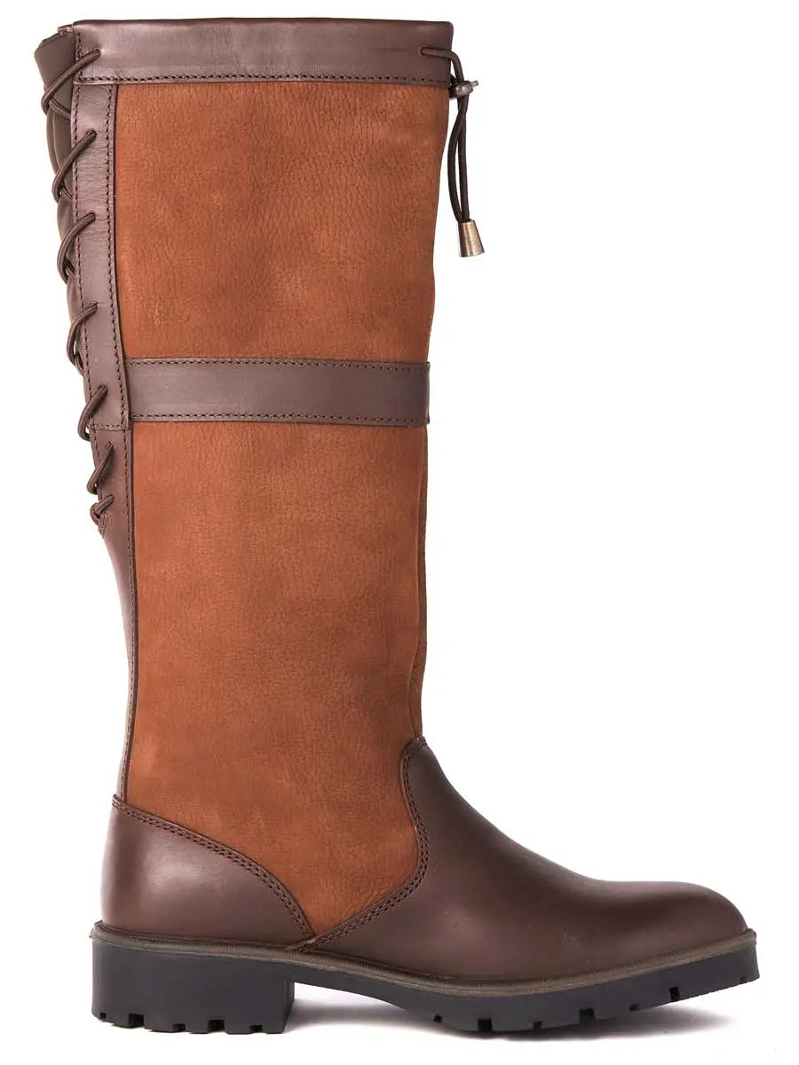 DUBARRY Glanmire Boots - Ladies Waterproof Gore-Tex Leather - Walnut