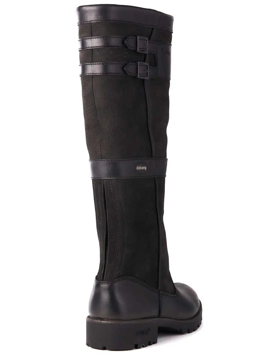 Dubarry Longford Boots - Ladies Waterproof Gore-Tex Leather - Black
