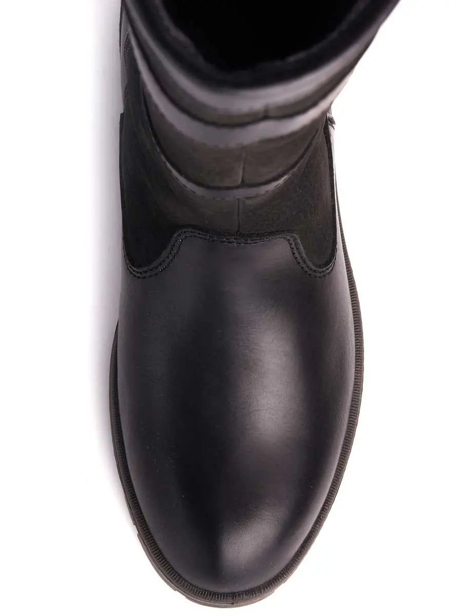 Dubarry Longford Boots - Ladies Waterproof Gore-Tex Leather - Black