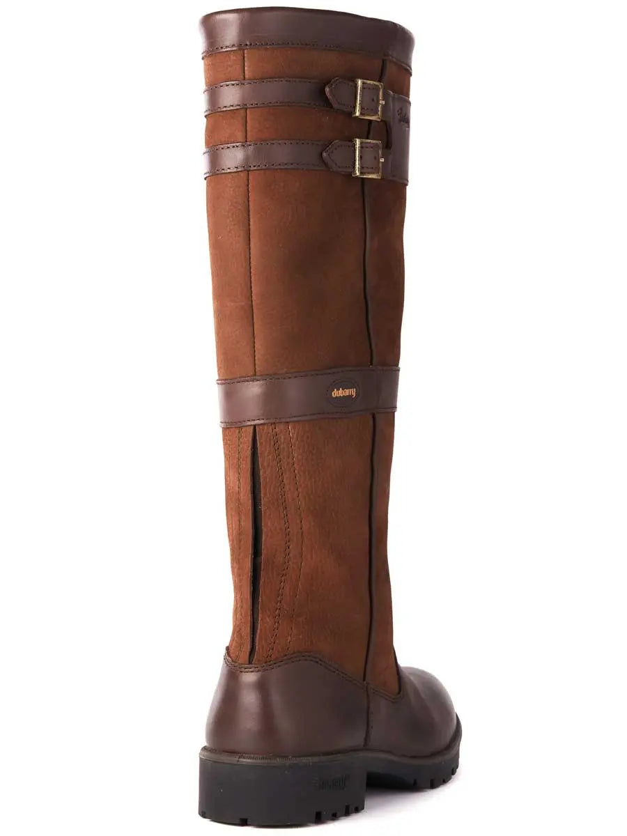 DUBARRY Longford Boots - Ladies Waterproof Gore-Tex Leather - Walnut