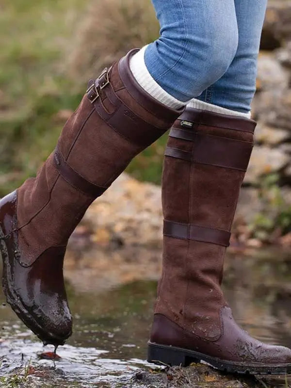 DUBARRY Longford Country Boots - Walnut Dubarry