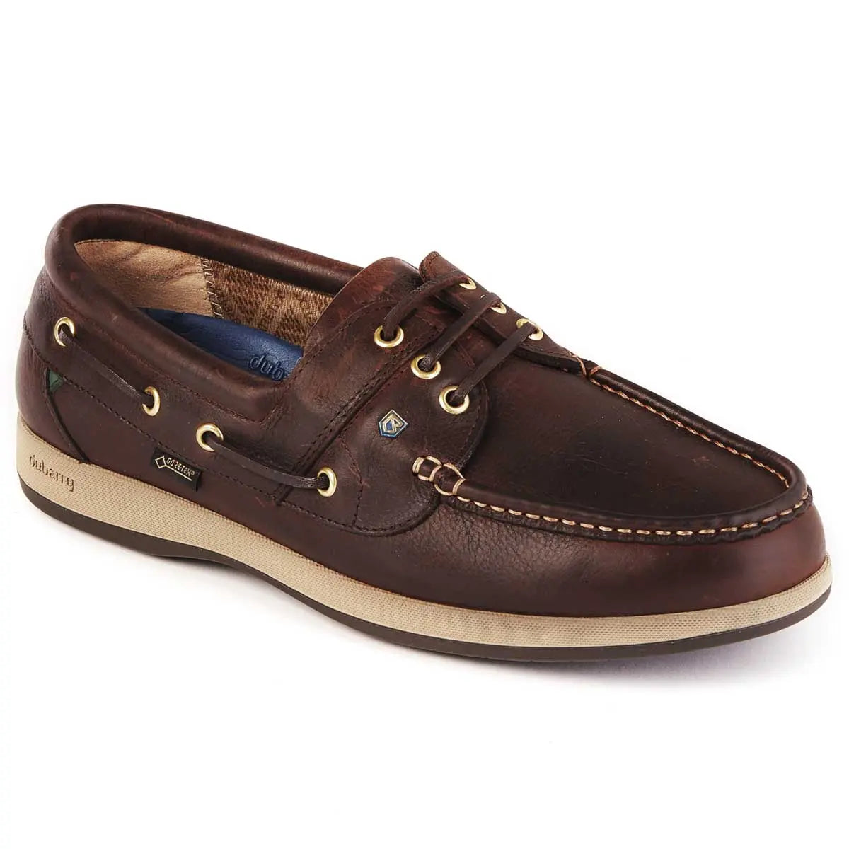 DUBARRY Deck Shoes - Men's Mariner Gore-Tex - Mahogany