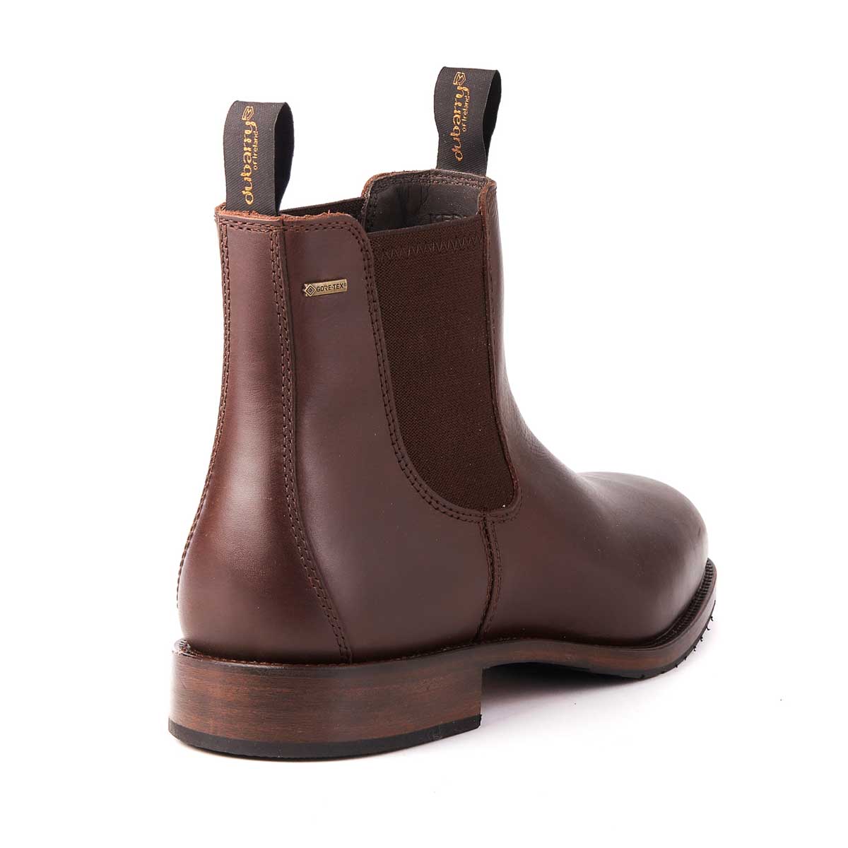 DUBARRY Kerry Chelsea Boots - Mens Gore-Tex Leather - Mahogany