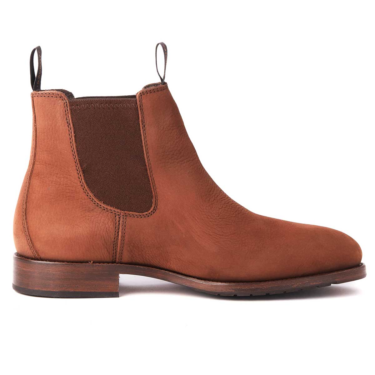 DUBARRY Kerry Chelsea Boots - Mens Gore-Tex Leather - Walnut