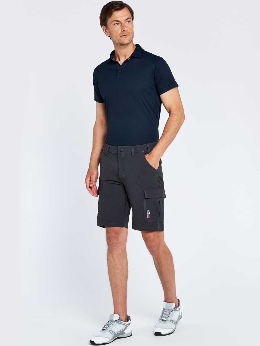 DUBARRY Menton Mens Short-Sleeve Technical Polo - Navy Dubarry