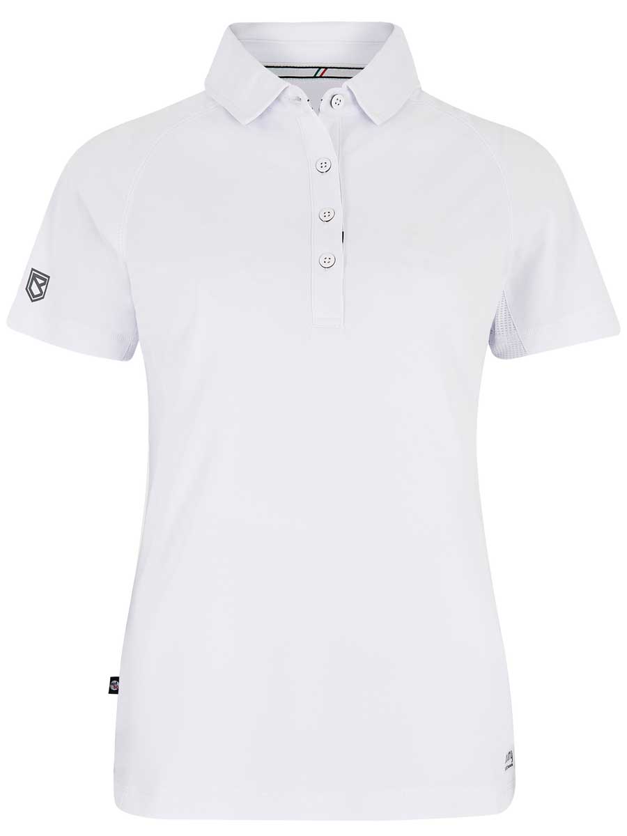 DUBARRY Riviera Womens Short-Sleeve Technical Polo - White