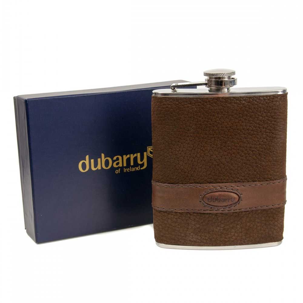 DUBARRY Rugby Leather Hip Flask