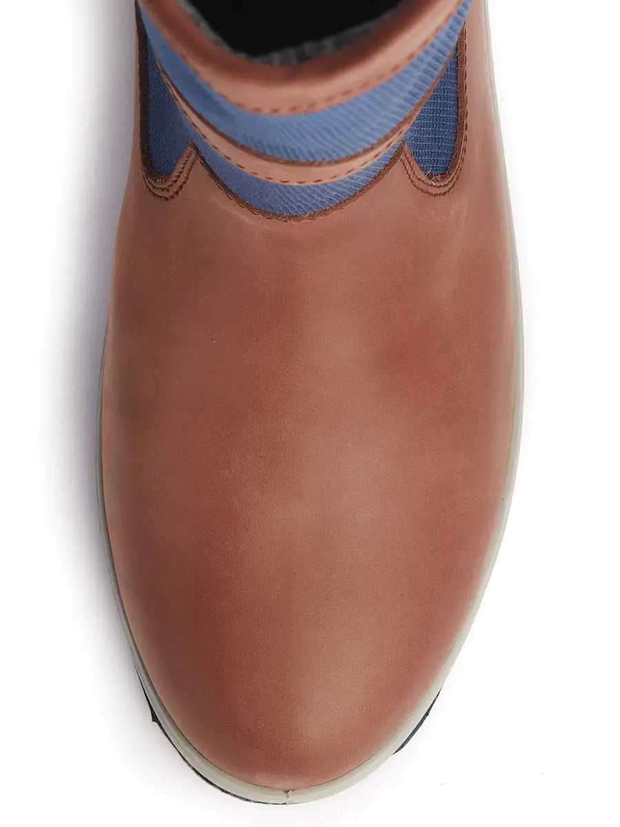 DUBARRY Shamrock ExtraFit Sailing Boots - GORE-TEX - Navy & Brown