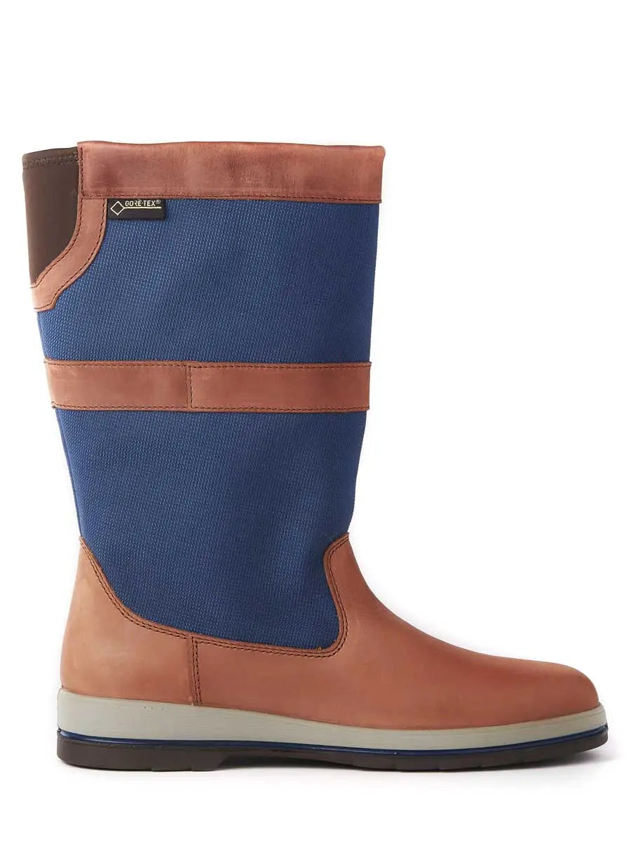 DUBARRY Shamrock Sailing Boots - GORE-TEX - Navy & Brown