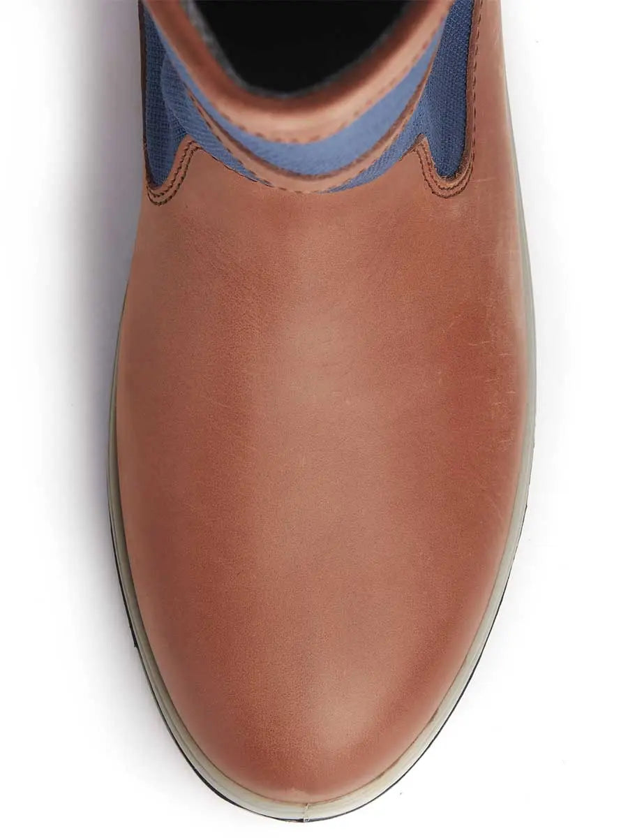 DUBARRY Shamrock Sailing Boots - GORE-TEX - Navy & Brown