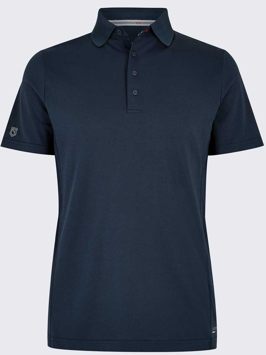 DUBARRY Sorrento Unisex Short-Sleeved Technical Polo - Navy