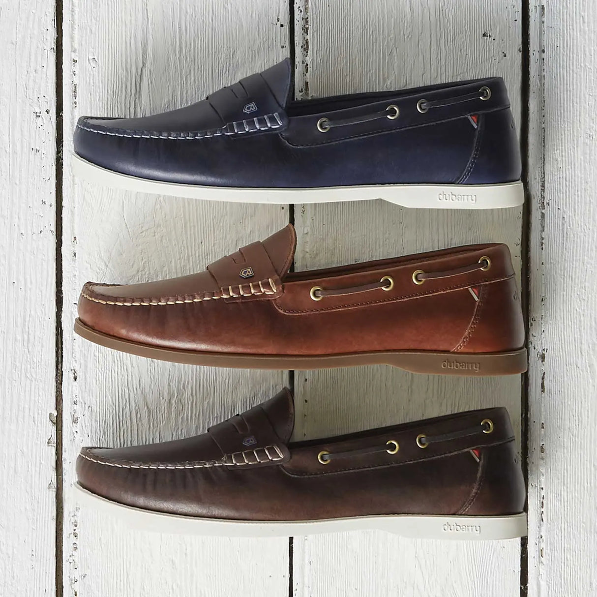 Dubarry Spinnaker Loafer Deck Shoes - Men's - 3 Colour Options