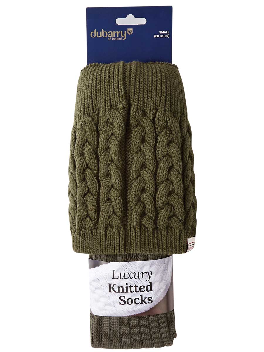 DUBARRY Trinity Knee Length Socks - Olive
