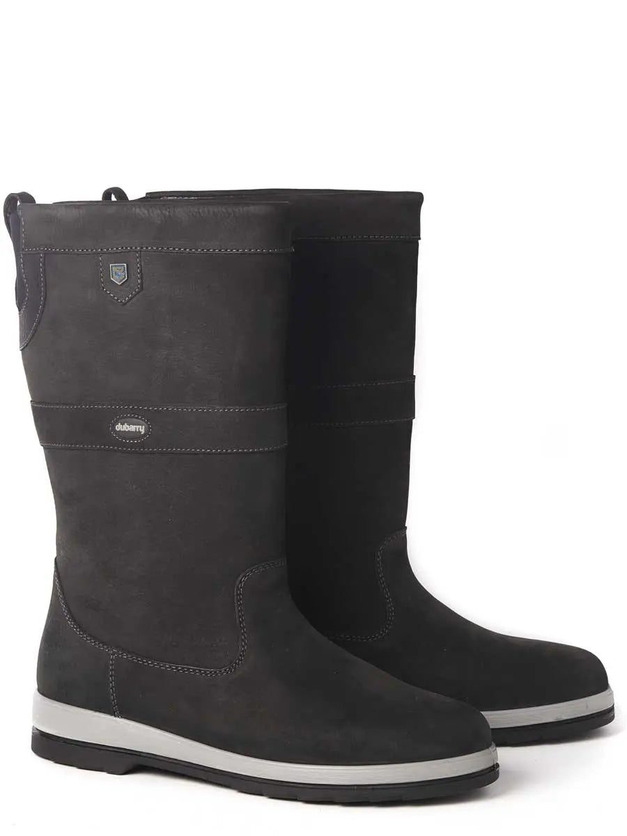 DUBARRY Ultima Sailing Boots - GORE-TEX Leather - Black Dubarry
