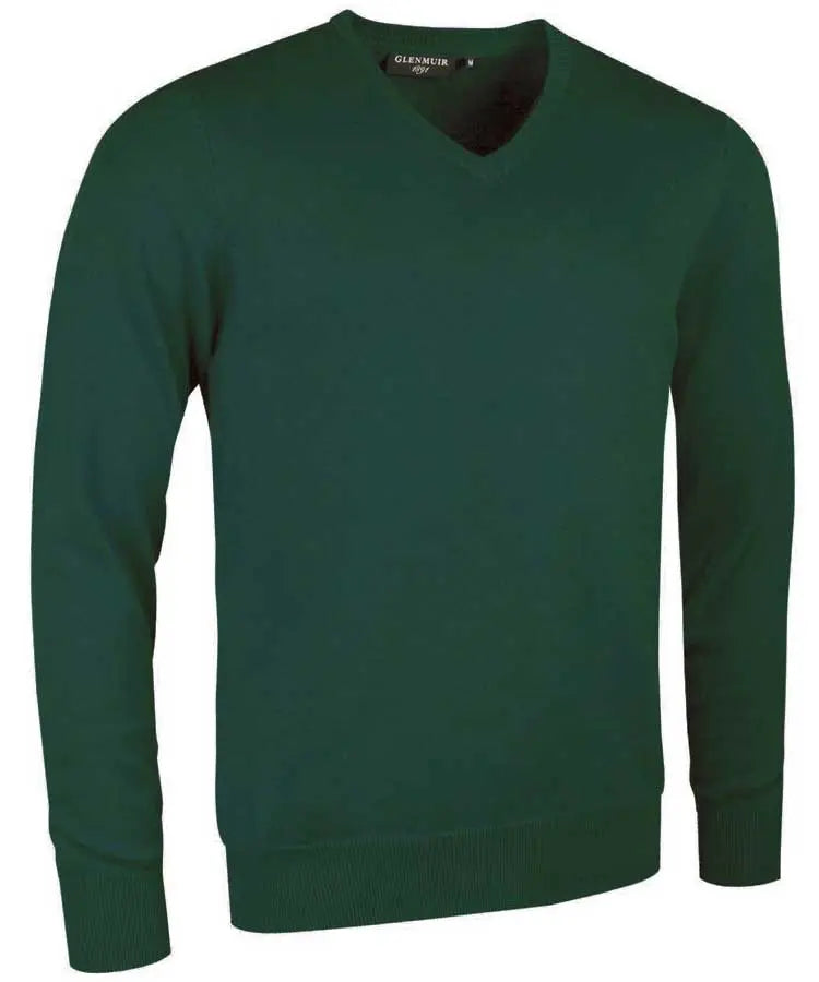 Glenmuir Men's Eden V Neck Cotton Sweater Bottle