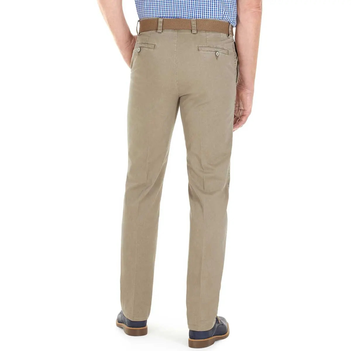 Gurteen Trousers - Longford Summer Stretch Chinos - Stone