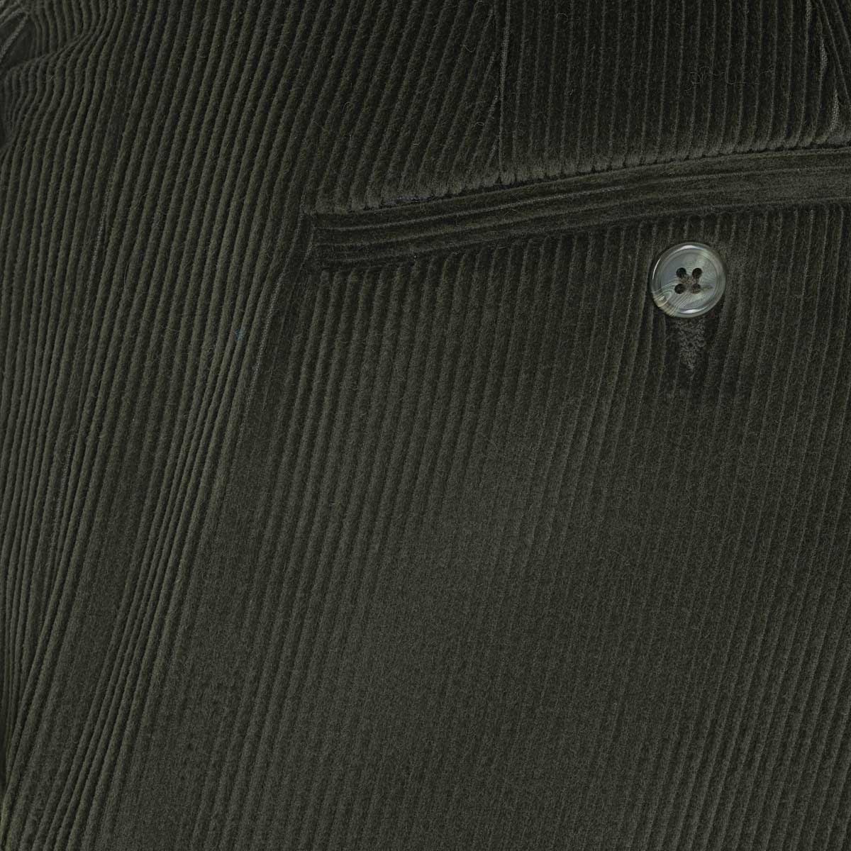 Gurteen - Verona Stretch Cord Trousers - Olive