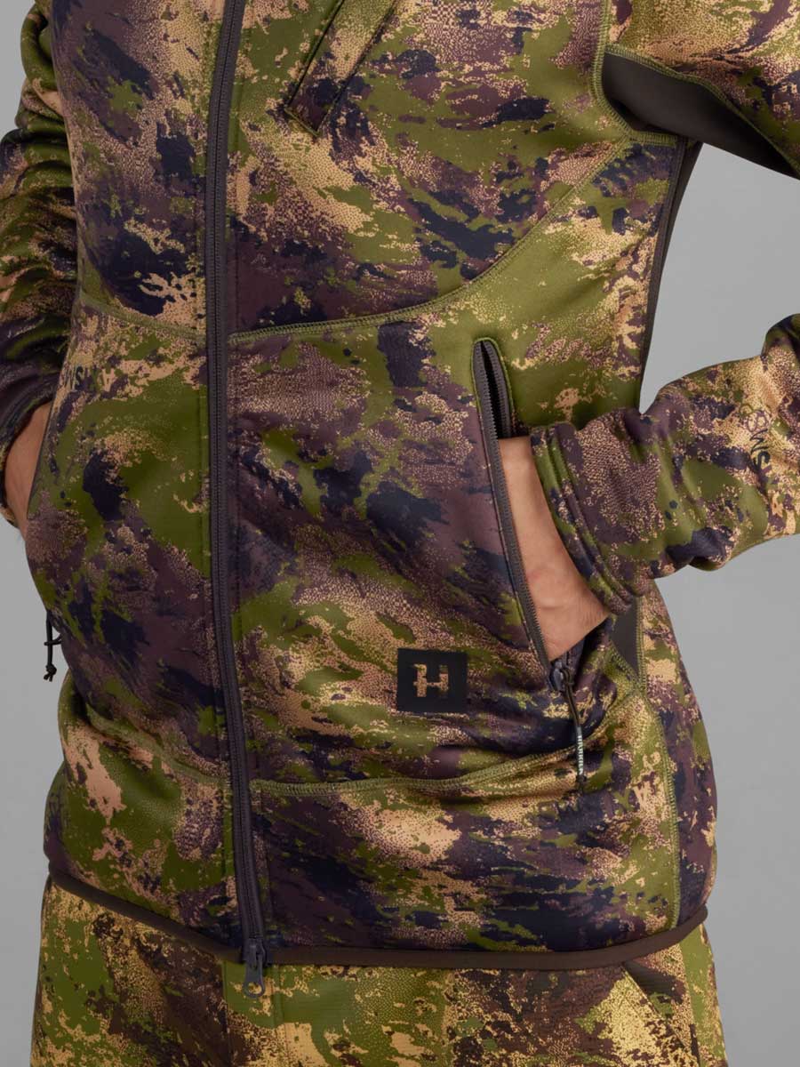 HARKILA Deer Stalker Camo Fleece Hoodie - Mens - AXIS MSP Forest Harkila