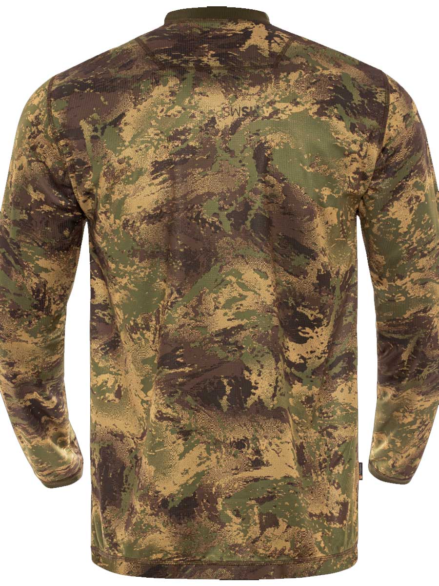 HARKILA Deer Stalker Camo Long Sleeve T-Shirt - Mens - AXIS MSP Forest green