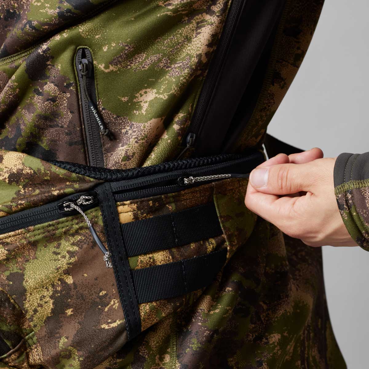 HARKILA Deer Stalker Camo Waist Bag - AXIS MSP Forest Green