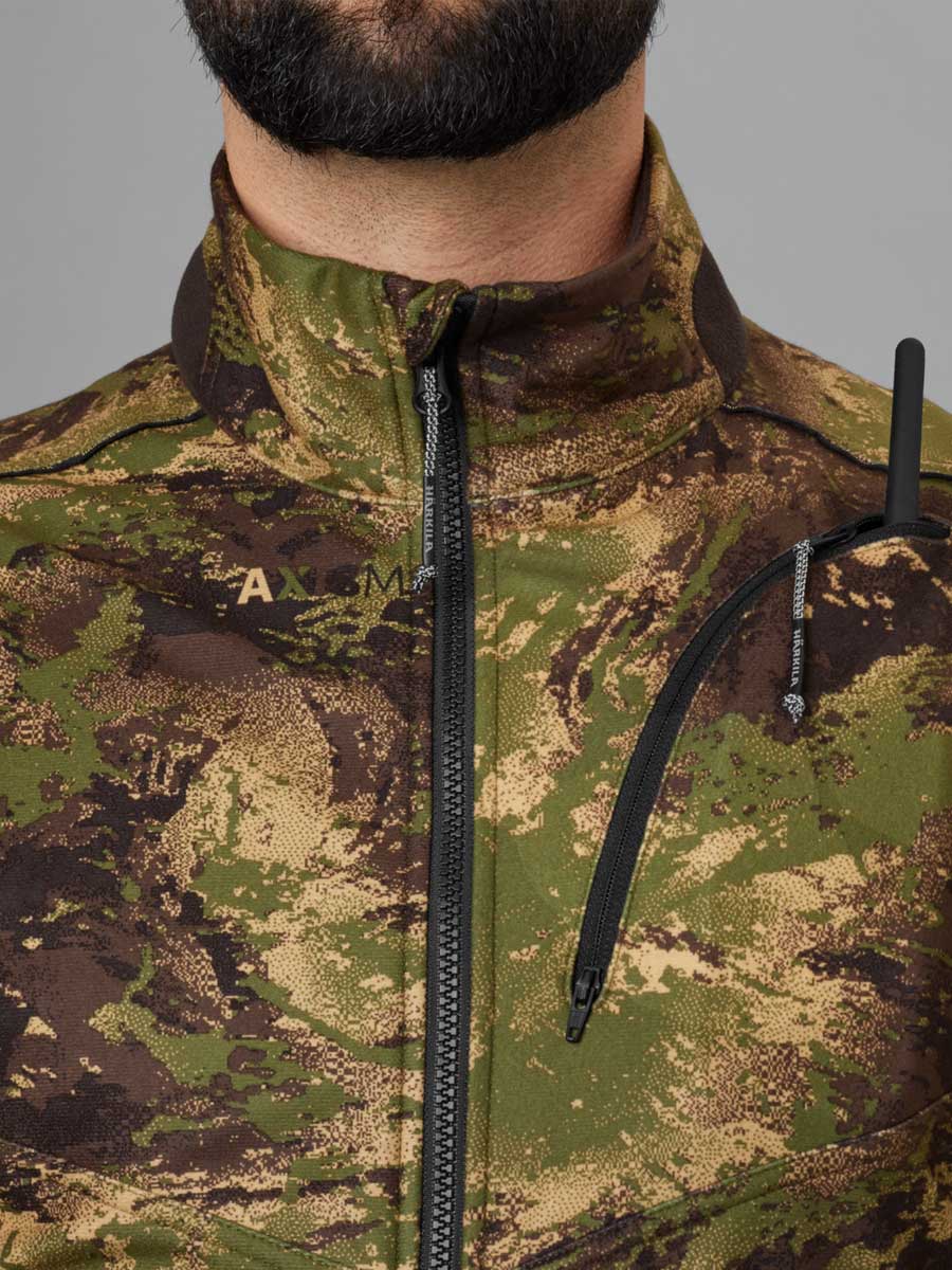 HARKILA Deer Stalker Camo WSP Fleece Jacket - Mens - AXIS MSP Forest