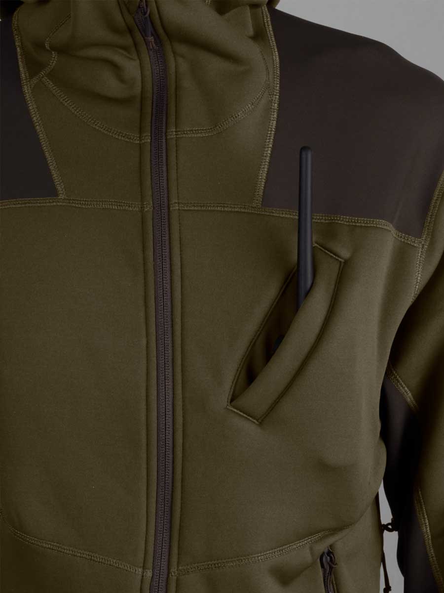 HARKILA Deer Stalker Fleece Hoodie - Mens - Willow Green