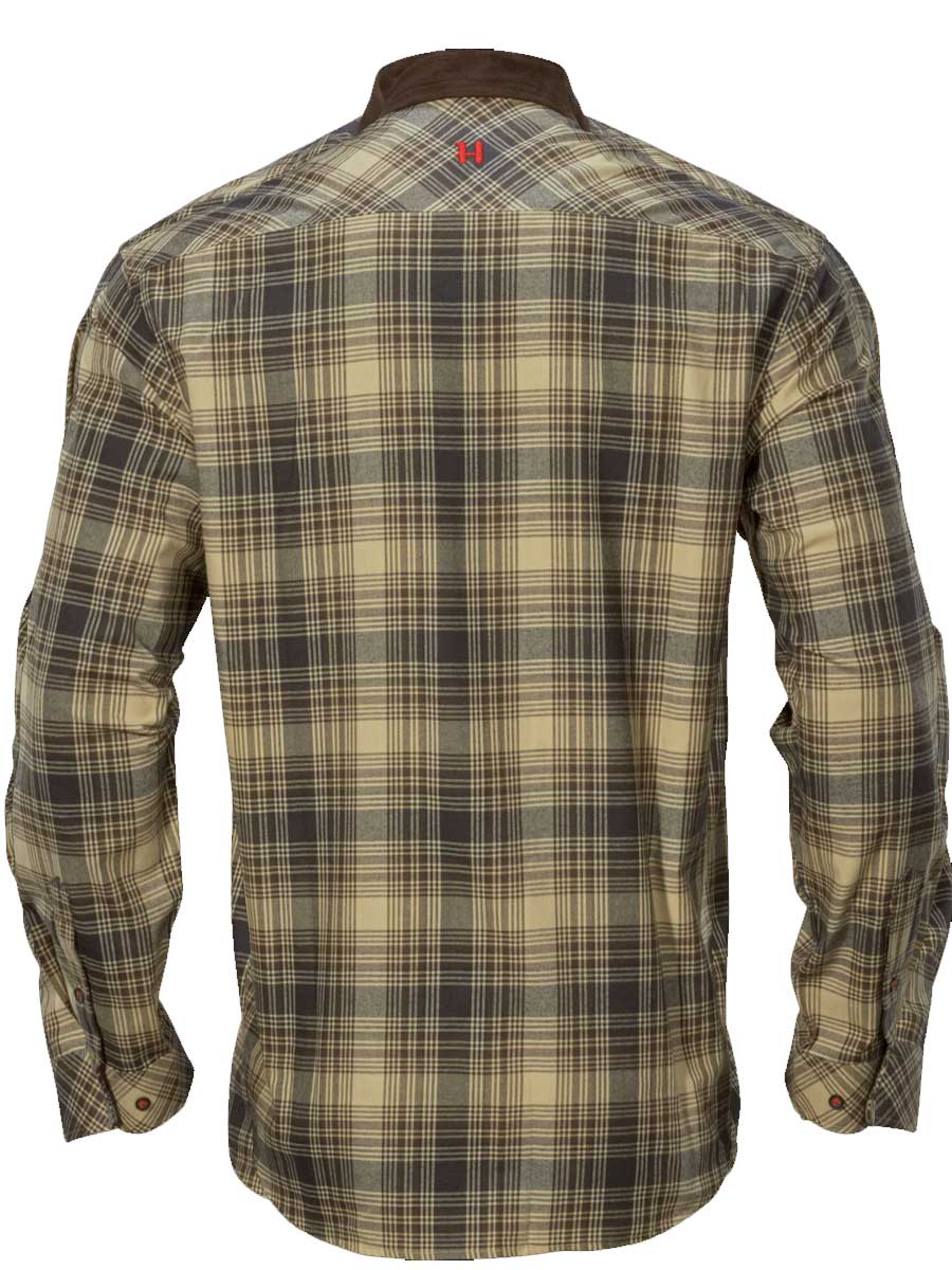 HARKILA Driven Hunt Flannel Shirt - Mens - Light Teak Check