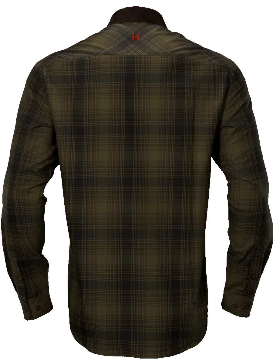 HARKILA Driven Hunt Flannel Shirt - Mens - Olive Green Check