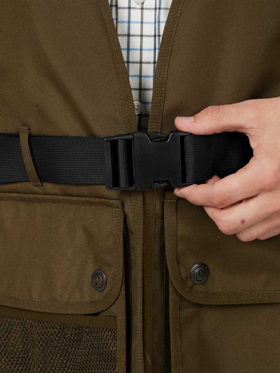 HARKILA Dummy Waistcoat - Mens - Warm Olive